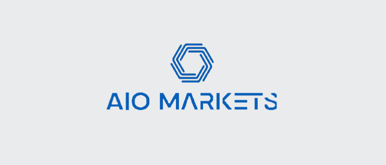Screenshot logo of AIO Markets