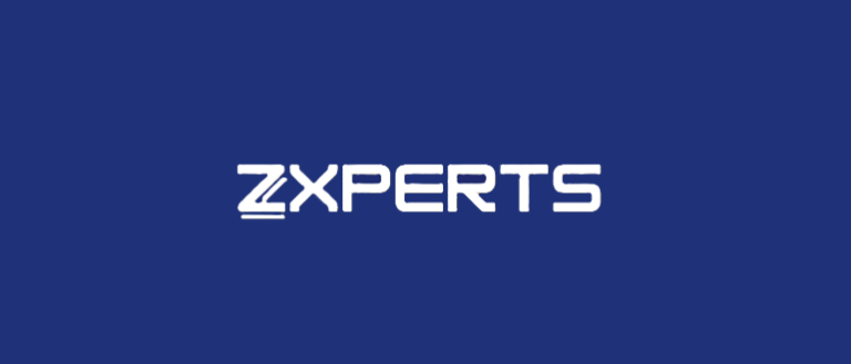 Screenshot of the homepage of Zxperts, displaying its platform layout and features.