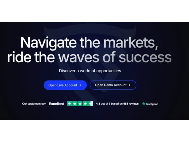 Screenshot of the homepage of Five Rings Capital LLP, showing the platform’s structure and visual presentation.