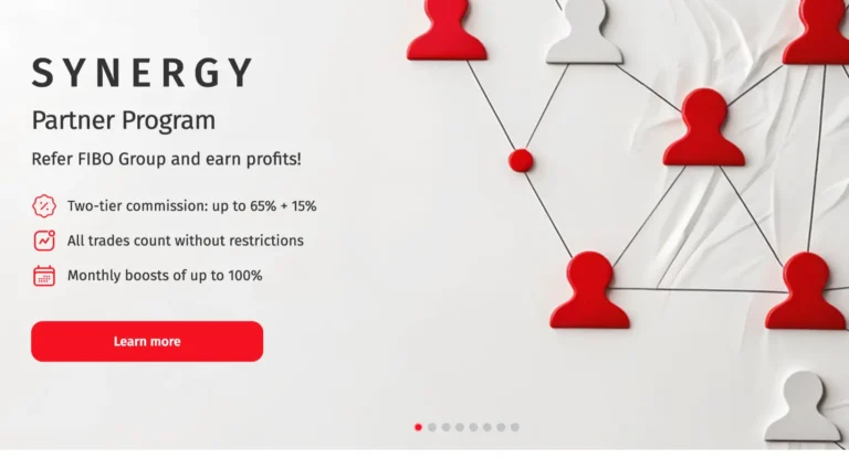 FIBO Group homepage screenshot scam review featured image