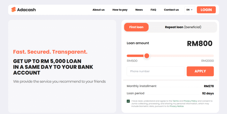 Adacash Scam Review